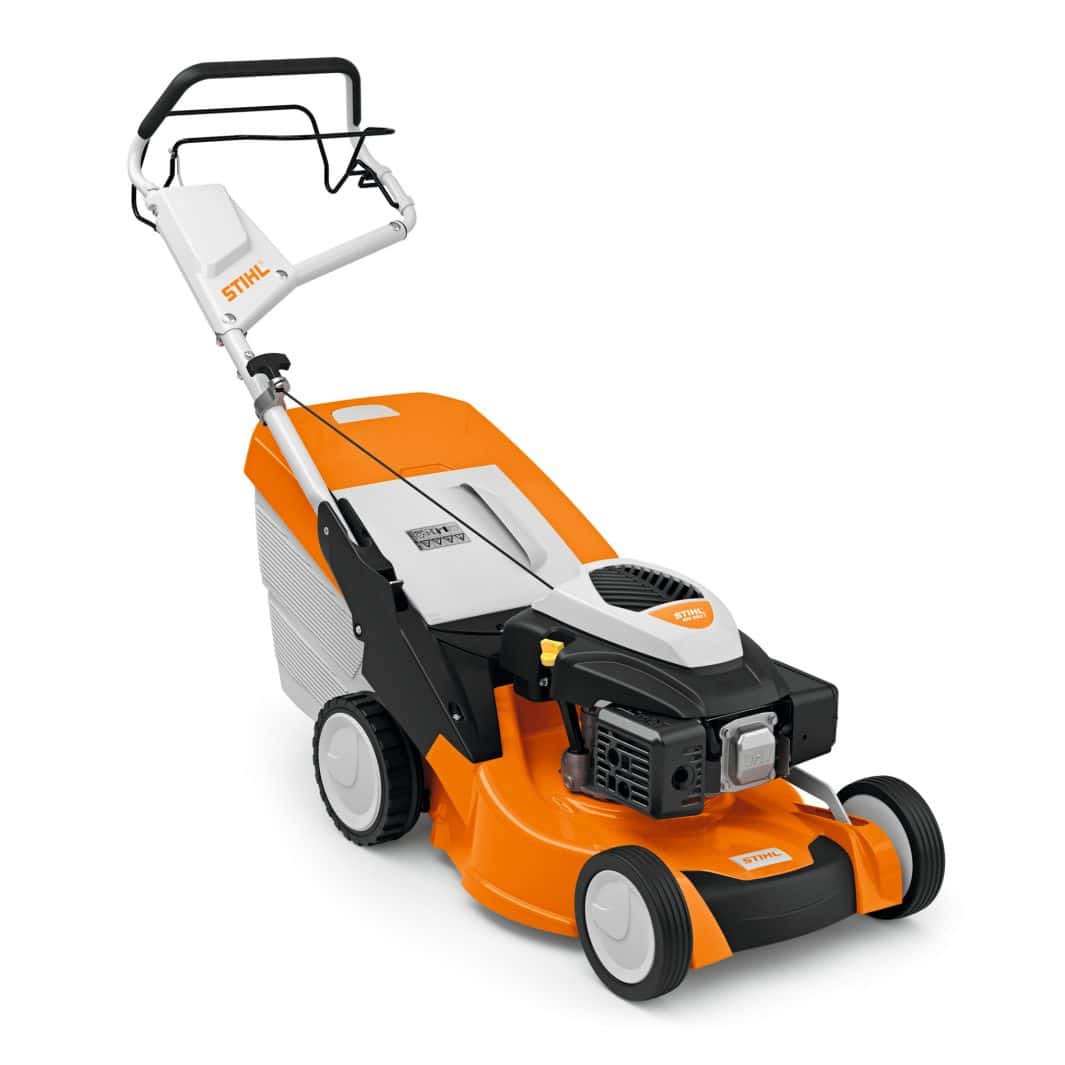 Stihl RM 650 T Petrol Lawn Mower, available at Taylormade Garden Machinery