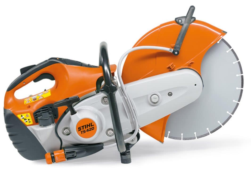 Stihl TS 420 - 350 mm / 14" Cut Off Machine available at Taylormade Garden Machinery
