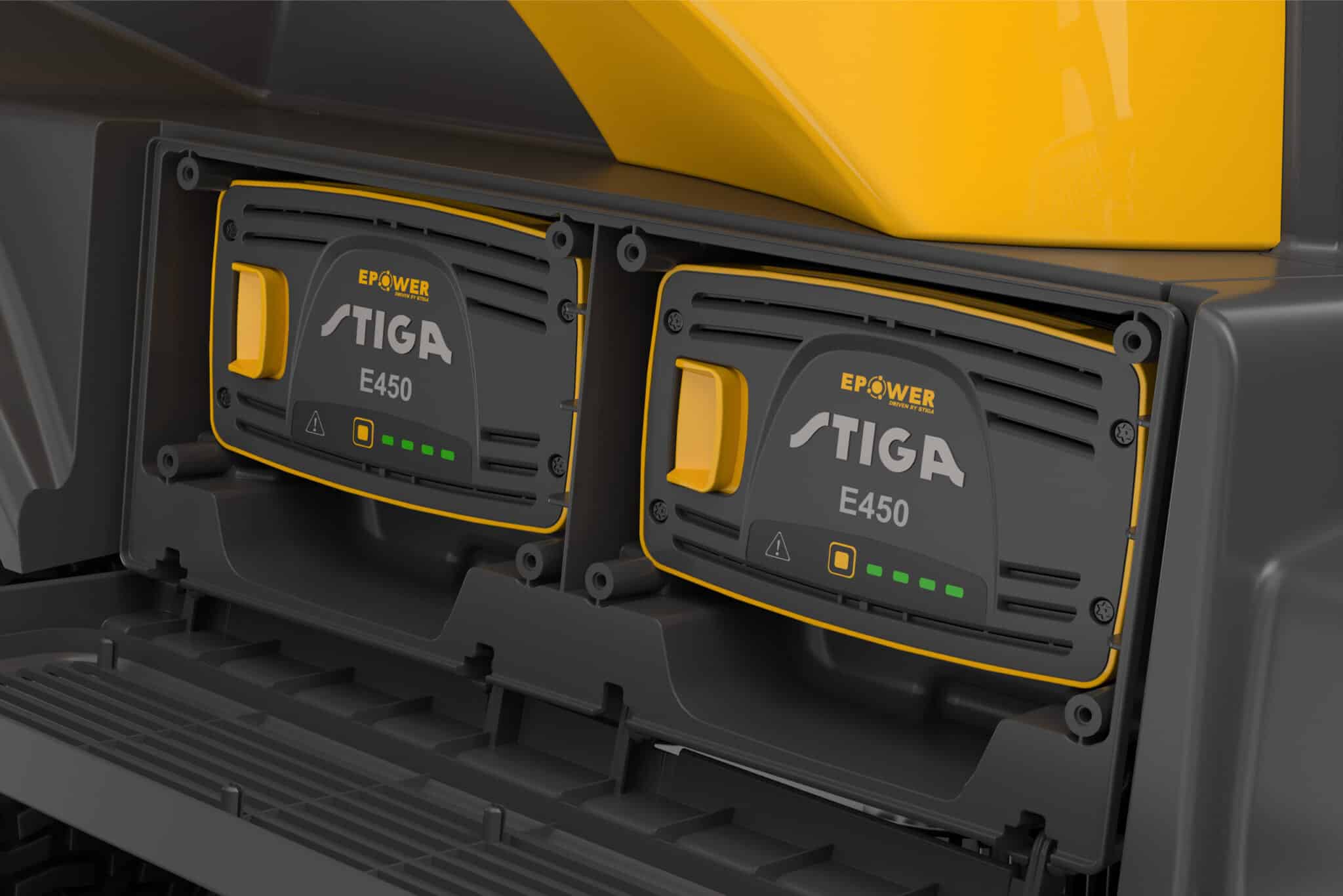 Stiga Swift 372e Battery Sit/Ride On Lawn Mower available at Taylormade Garden Machinery