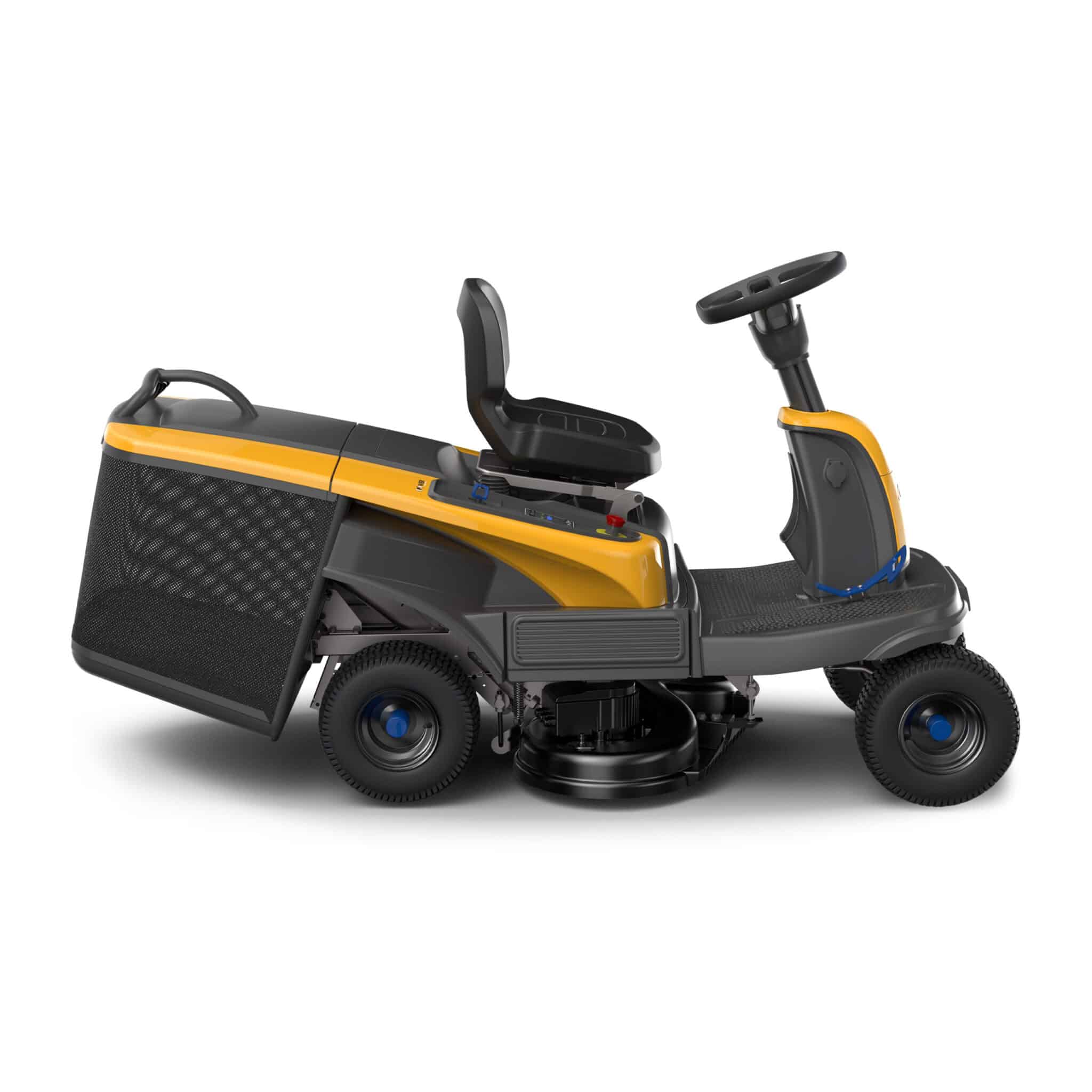 Stiga Swift 372e Battery Sit/Ride On Lawn Mower available at Taylormade Garden Machinery