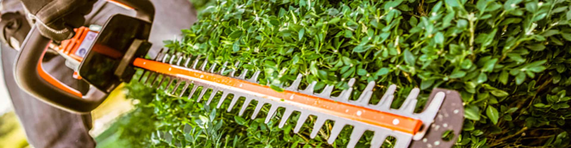 Cordless Hedge Trimmers available at Taylormade Garden Machinery