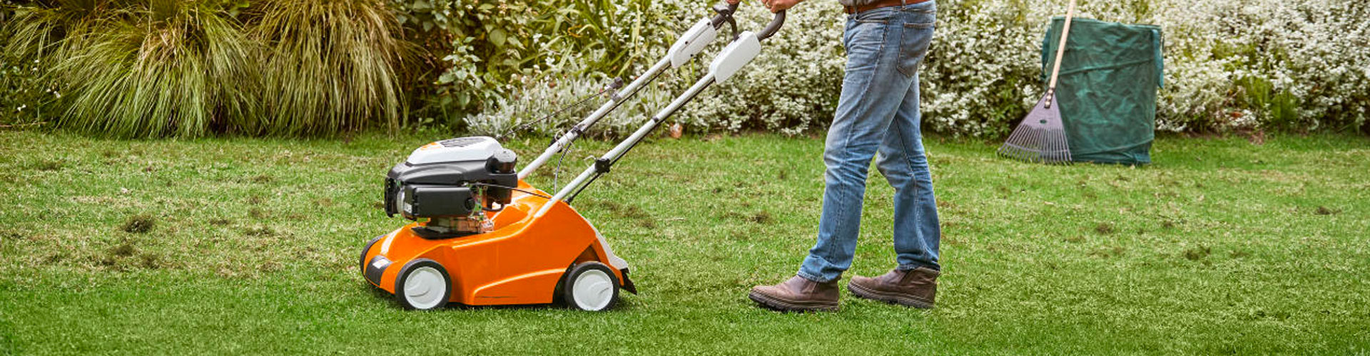 lawn scarifiers available at Taylormade Garden Machinery