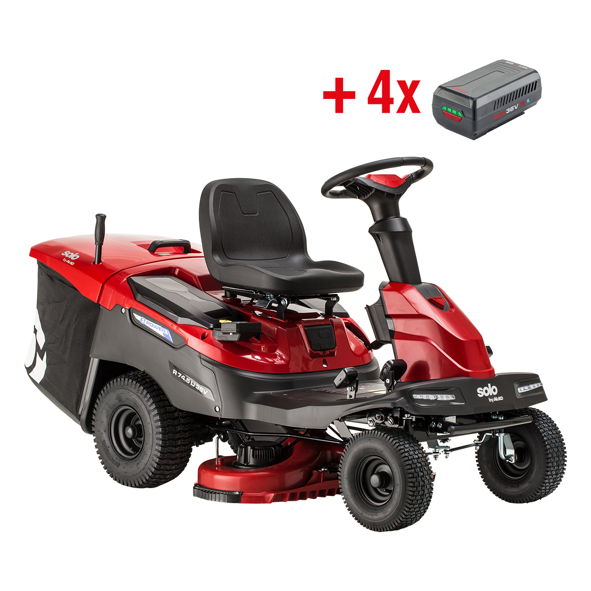 AL-KO R 74.5 Li 36V Cordless Ride-On Mower | 74cm Cut